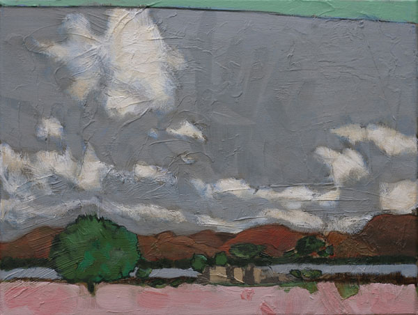 Irlande III - 5F - huile sur toile